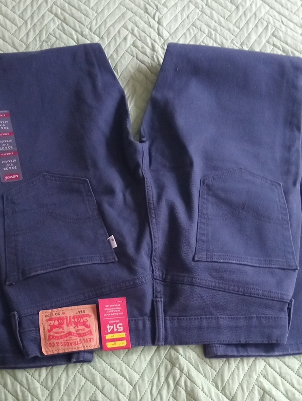 Levi's Dark Navy Workwear Straight Leg Jeans